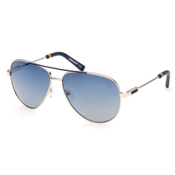 NWT TIMBERLAND TB9270 32D 62 Gold Sunglasses - Picture 1 of 2